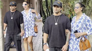 Bipasha Basu Flaunts Her Toned Legs In Mini Dress With Hubby Karan Singh Grover