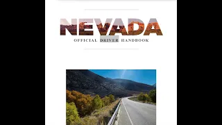 Nevada Official Driver Handbook (July 2023) Audio Video Book - Bookmarked Chapters HD