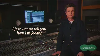 Rick Astley - I'm Gonna Give You Up Lyrics (this is not an AI)