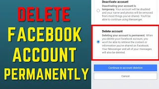 [2023] How to delete Facebook account permanently? Delete Facebook account