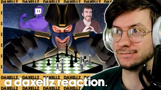 Daxellz Reacts to I created the ultimate Chess Ai (it can cheat) by @DougDoug