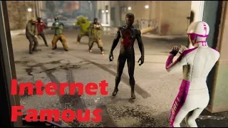 SPIDER MAN PS4 Gameplay Side mission - Internet Famous