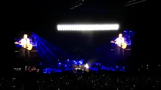 Paul McCartney in Liverpool 2018. Blackbird