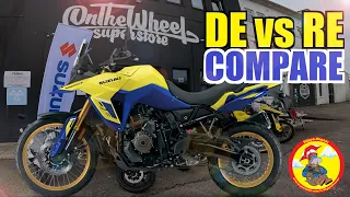 Suzuki V-Strom 800 DE vs RE Comparison Review | @onthewheelsuperstore4253