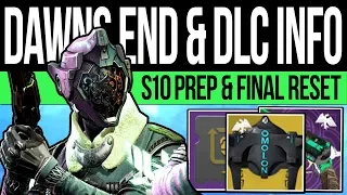 Destiny 2 | DLC REVEALED & SEASON ENDS! Item REMOVAL, Worthy Prep, Final Reset & Eververse (3rd Mar)