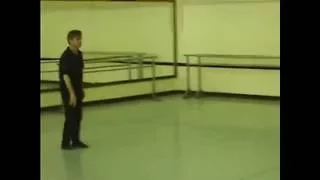 Mikhail Baryshnikov teaching in ballet class