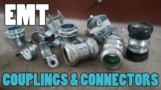 EMT Couplings & Connectors - RAINTIGHT, COMPRESSION, & SET-SCREW fittings for electricians
