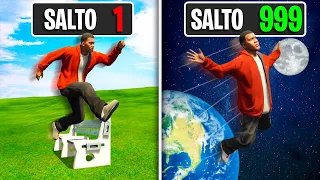 GTA 5 pero Cada vez SALTAS mas ALTURA