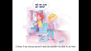 Story for Kids - DOING MY CHORES - T. Albert - Oak Tree Homey English Course