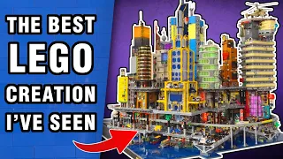 Here's Why I Think This Is The Best LEGO MOC Ever! - Cyberpunk City Creation