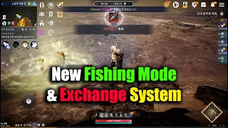 Black Desert Mobile New Fishing Mode & Exchange System