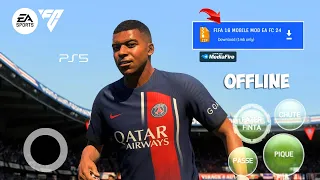FIFA 16 MOBILE MOD EA SPORTS FC 24 ANDROID OFFLINE GRÁFICOS PS5 | NOVAS EQUIPES & KITS 23-24