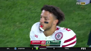 #20 Michigan State vs Nebraska THRILLING Ending