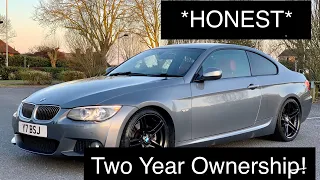 My own BMW E92 *HONEST* Two year ownership review. MUST WATCH!