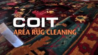 Area Rug Cleaning with COIT