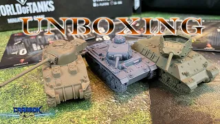 World of Tanks - Third Wave Unboxings!  Panzer III, Sherman VC Firefly, and M10 Wolverine!
