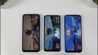 Redmi 9A vs Realme C3 vs Huawei Y6P | Fingerprint, Video display, Speedtest Comparison