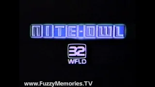 WFLD Channel 32 - Nite-Owl (Complete & Remastered, 8/25/1982) 🦉