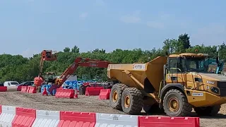 Northumberland Line - Palmersville Underpass work