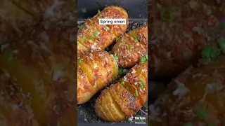 Yummy Cuisine Culture #4  " Gochujang Hasselback yummy potatoes 🤤🥔 "