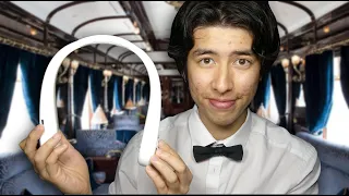 ASMR first class train attendant (realistic)