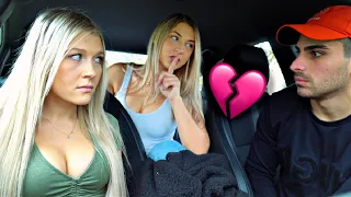 Picking Up My GIRLFRIEND With ANOTHER GIRL In The Car!!