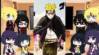 ✅ TWO BLUE_ VORTEX_ TIMESKIP REACT_ TO BORUTO  AND SARADA_ / BORUSARA  / GACHA _FULL_HD✅💚👇