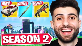 FORTNITE SEASON 2 IS HERE! (New Mega City, New Pump, Katana)