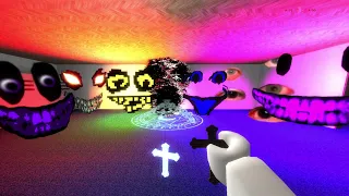 USING DOORS CRUCIFIX ON MORE FANMADE INTERMINABLE ROOMS ENTITIES IN GMOD!