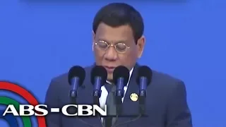 ANC Live: Duterte thanks 'sovereign equal' China for infra, anti-terror aid