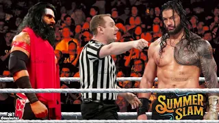 Iron Man Match - Veer Mahaan vs Roman Reigns : SummerSlam 2022 - WWE 2K22