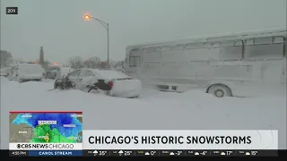A look back at some of Chicago's biggest snowstorms