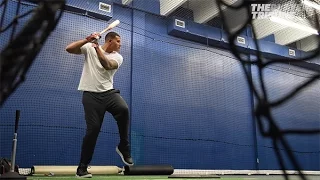 Manny Machado, Jon Jay and Yonder Alonso train together in Miami