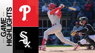 Phillies vs. White Sox Game 1 Highlights (4/18/23) | MLB Highlights