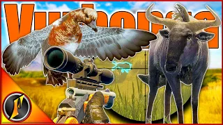 Diamond Wildebeest on a DEAD RUN! + RARE Wigeon Drake on Vurhonga Savanna!