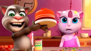 Talking Tom ⭐  Grande desafio ⭐  Desenhos Animados Engraçados Para Crianças