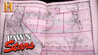 BIG MONEY FOR RARE CIVIL WAR MAPS | Pawn Stars (Season 7) | History