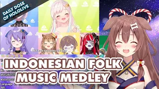 Korone X Holo ID - Indonesia Folk Music Medley