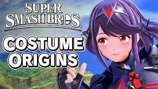 Smash Ultimate Costume Origins - Pyra & Mythra / Mii Fighters