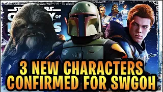 3 New Characters Confirmed Coming Soon in SWGoH - New Book of Boba Fett Characters? Not Cal Kestis