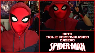 MI TRAJE PERSONALIZADO CASERO/ RETO TRAJE PERSONALIZADO/ SPIDEYAVENGER