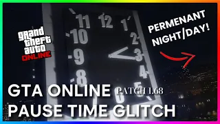 GIVEAWAY!! GTA ONLINE PAUSE TIME GLITCH!! (PS4/5 + XBOX ONE/SERIES X/S) PATCH 1.68