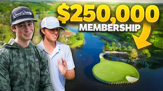 What Does a $250,000 Golf Membership Look Like? | Exclusive Florida Course