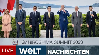 G7-GIPFEL IN JAPAN: Abhängigkeit von China und Konflikt mit Taiwan im Fokus  | WELT Stream