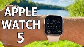 ЧЕСТНЫЙ ОБЗОР APPLE WATCH 5 🔥 6 МЕСЯЦЕВ НА РУКЕ. НАСТРОЙКА. НЕДОСТАТКИ🚀 ФИШКИ И ЛАЙФХАКИ. УМНЫЕ?