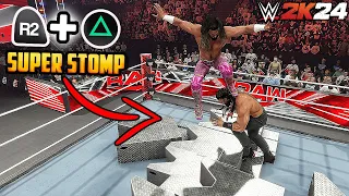 50 Best Finishers on Steel Steps in WWE 2K24 !!!