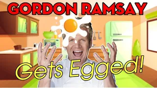 Gordon Ramsay getting egged by daughter #Shorts #GordonRamsay