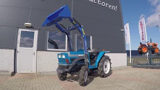 Iseki TA235 4wd / Voorlader / Doordraaiende aftakas