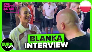 BLANKA - SOLO (RED CARPET INTERVIEW) // Madrid PrePartyES 2023 // Poland Eurovision 2023