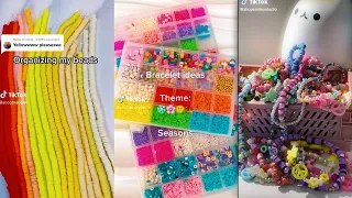 🎀Clay Bead Bracelet TikTok Compilation 🎀|Bracelet Edits Shorts & Reels|Small Business😍 #123